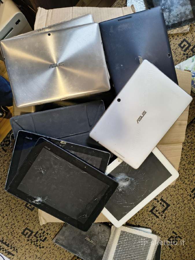 Naudotos Asus Planšetes su defektais 35vnt