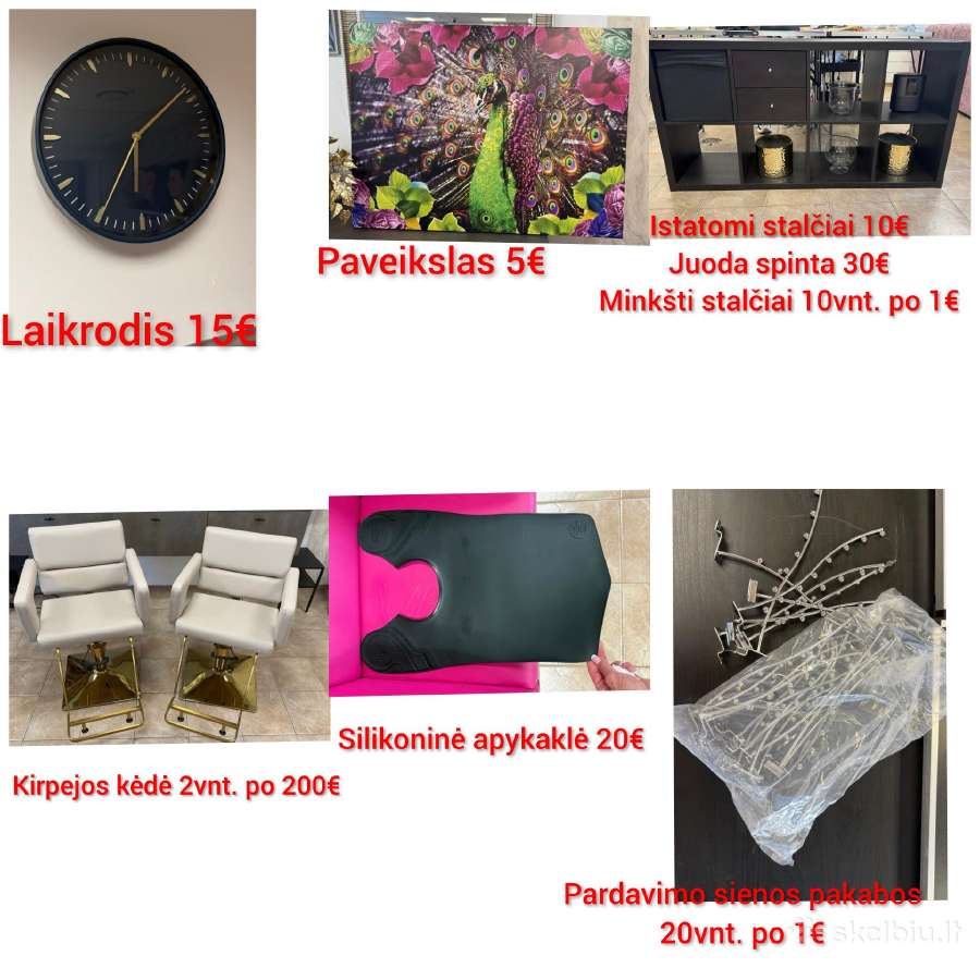 Išparduodami grozio salono daiktai - nuotraukos Nr. 5