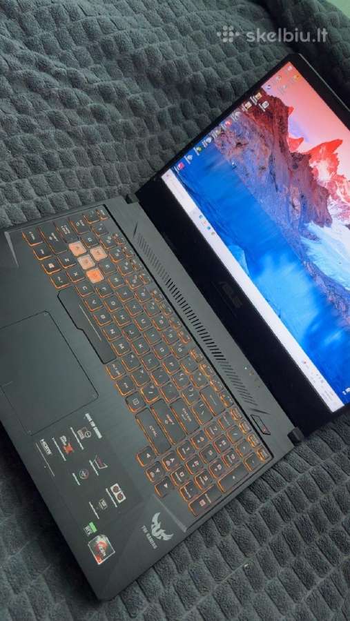 Nešiojamas žaidimų kompiuteris. Asus tuf gaming