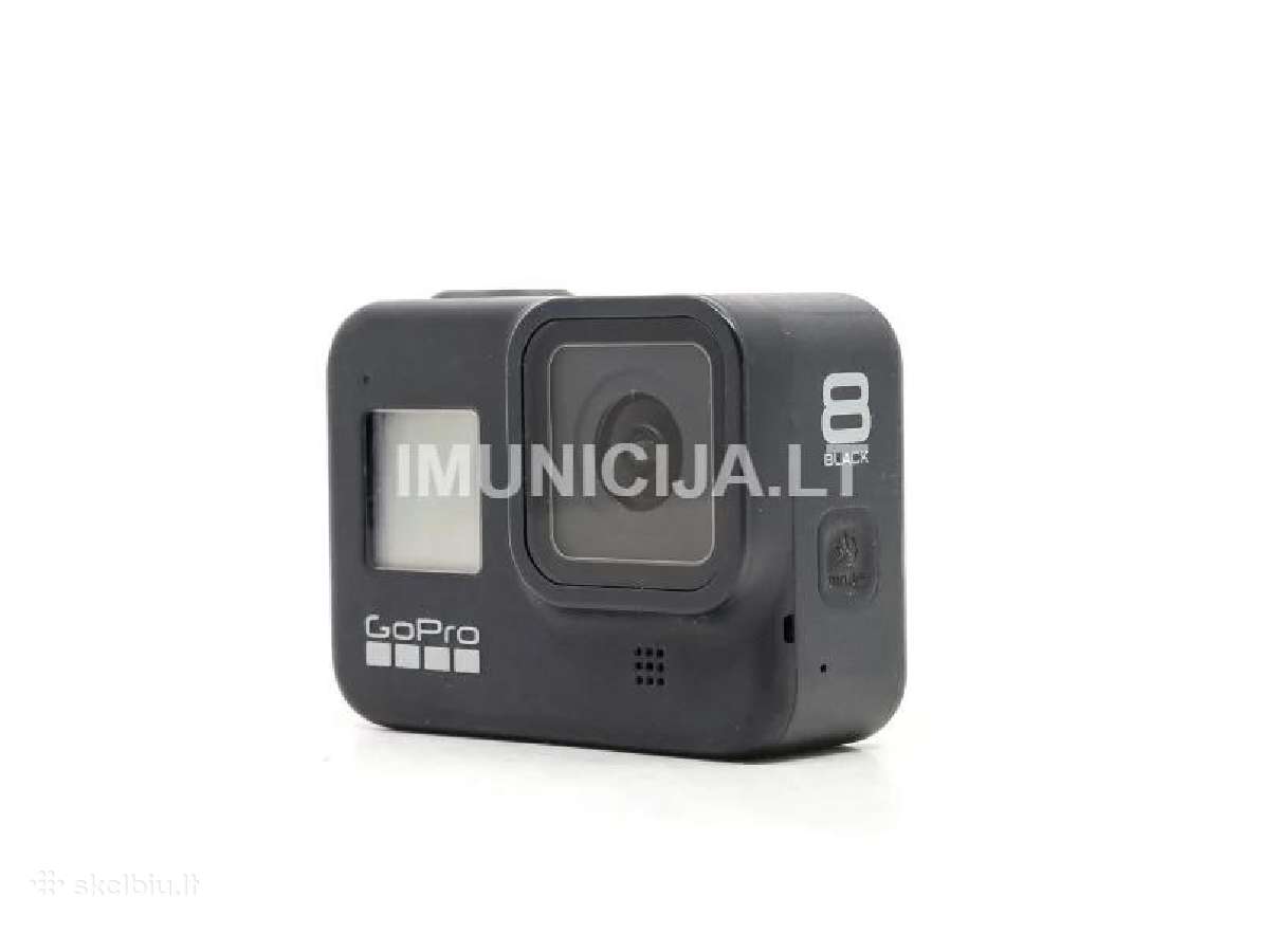 Gopro Hero 8 veiksmo kamera + 3 mėn. garantija