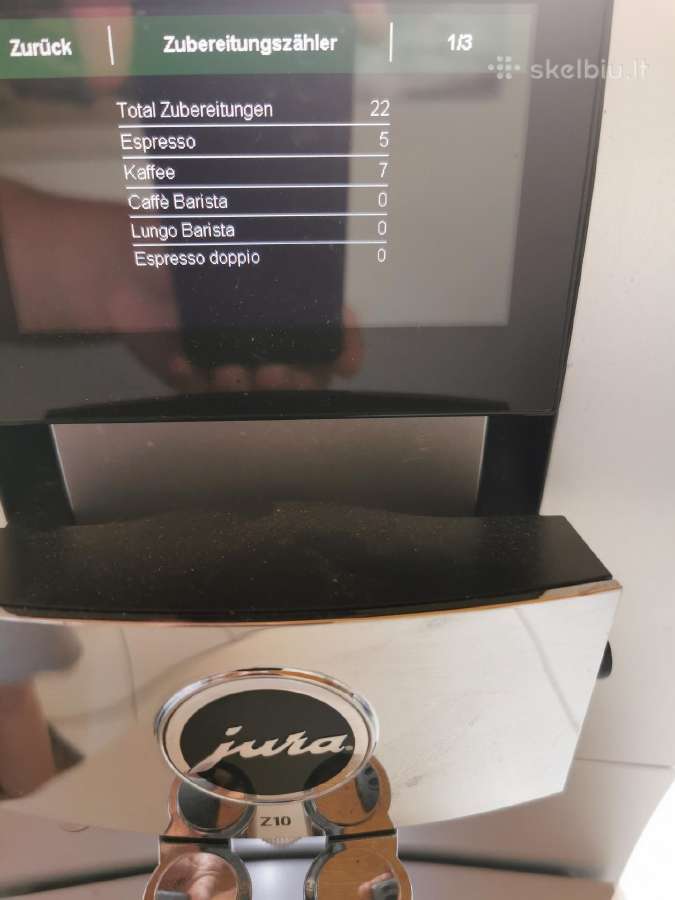 Jura Z10 Aluminium White - nuotraukos Nr. 9