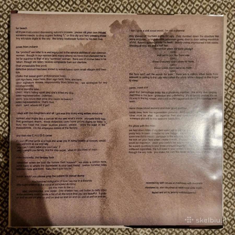 Daughters - Canada Songs / Vinyl Lp ltd to 500 on - nuotraukos Nr. 5