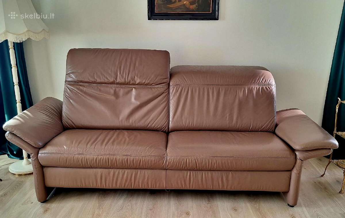 Odinė sofa - nuotraukos Nr. 2