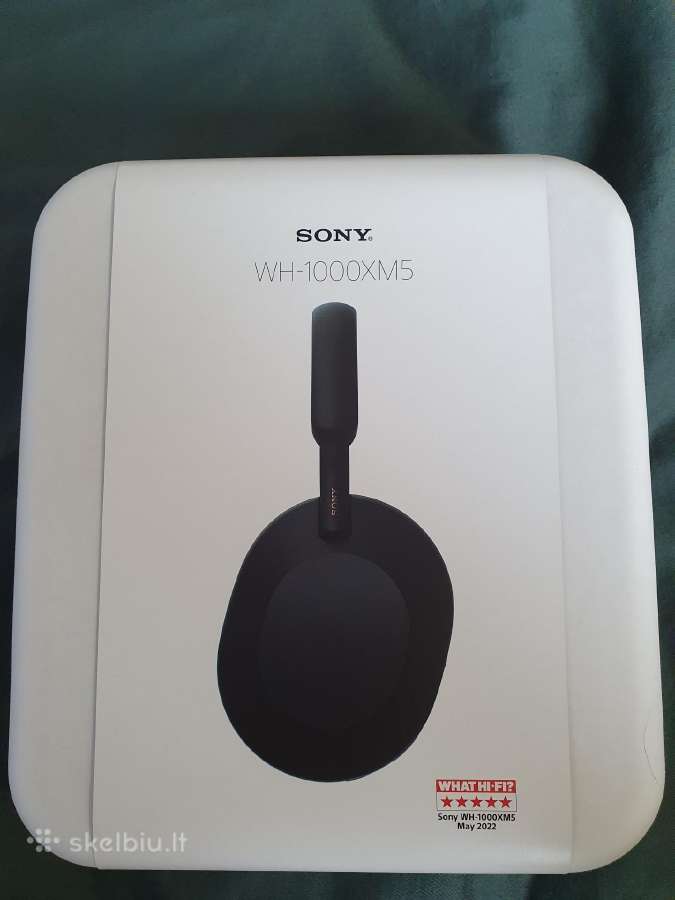 Ausinės Sony Wh-1000xm5