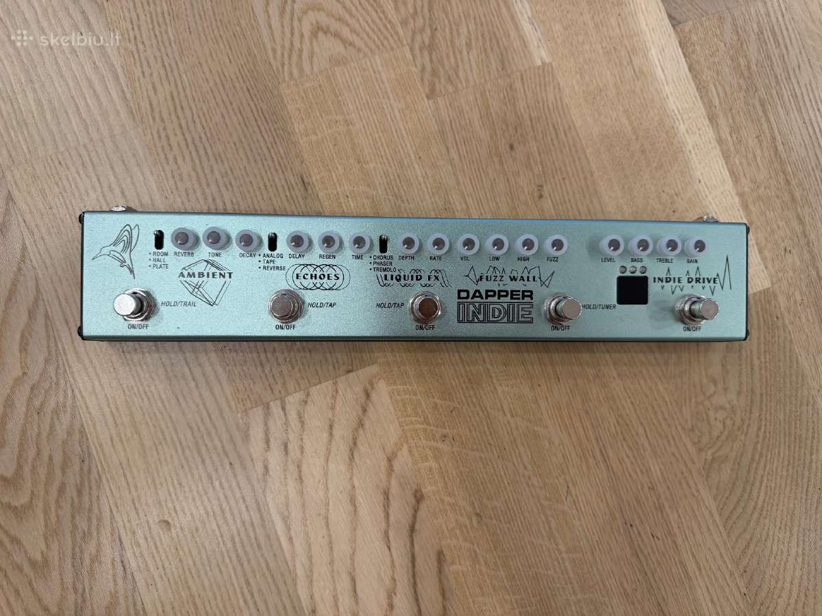 Pedalas Valeton Effects Strip Dapper Indie - nuotraukos Nr. 2