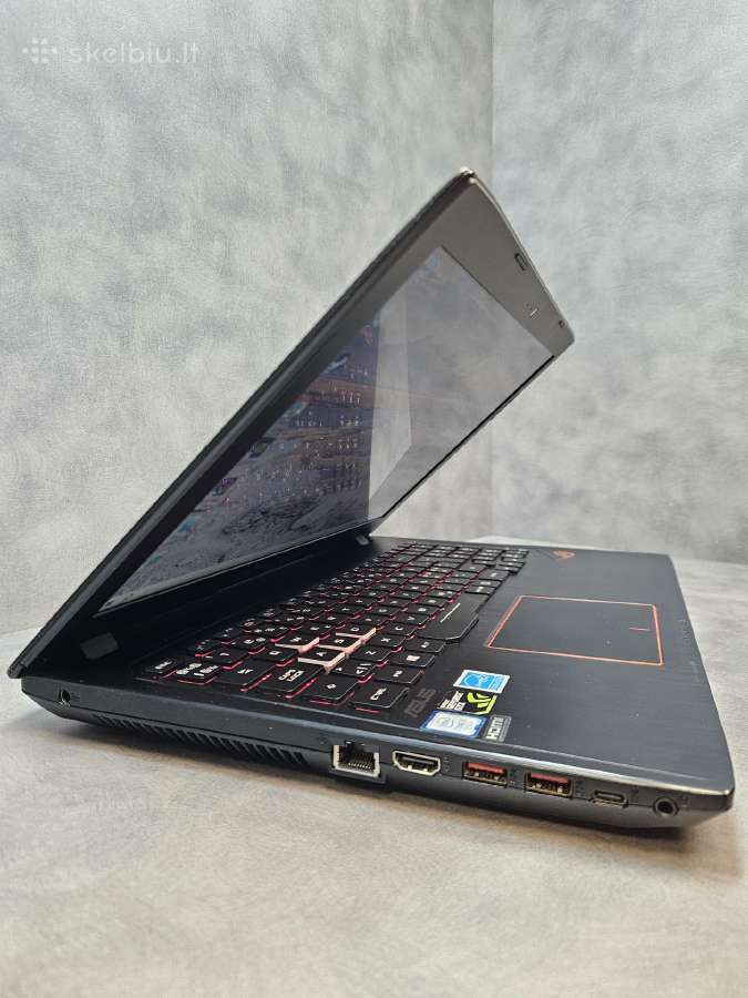 Asus Rog/15.6"/i5-7300hq/8r/256ssd/gtx 1050 4 GB - nuotraukos Nr. 5