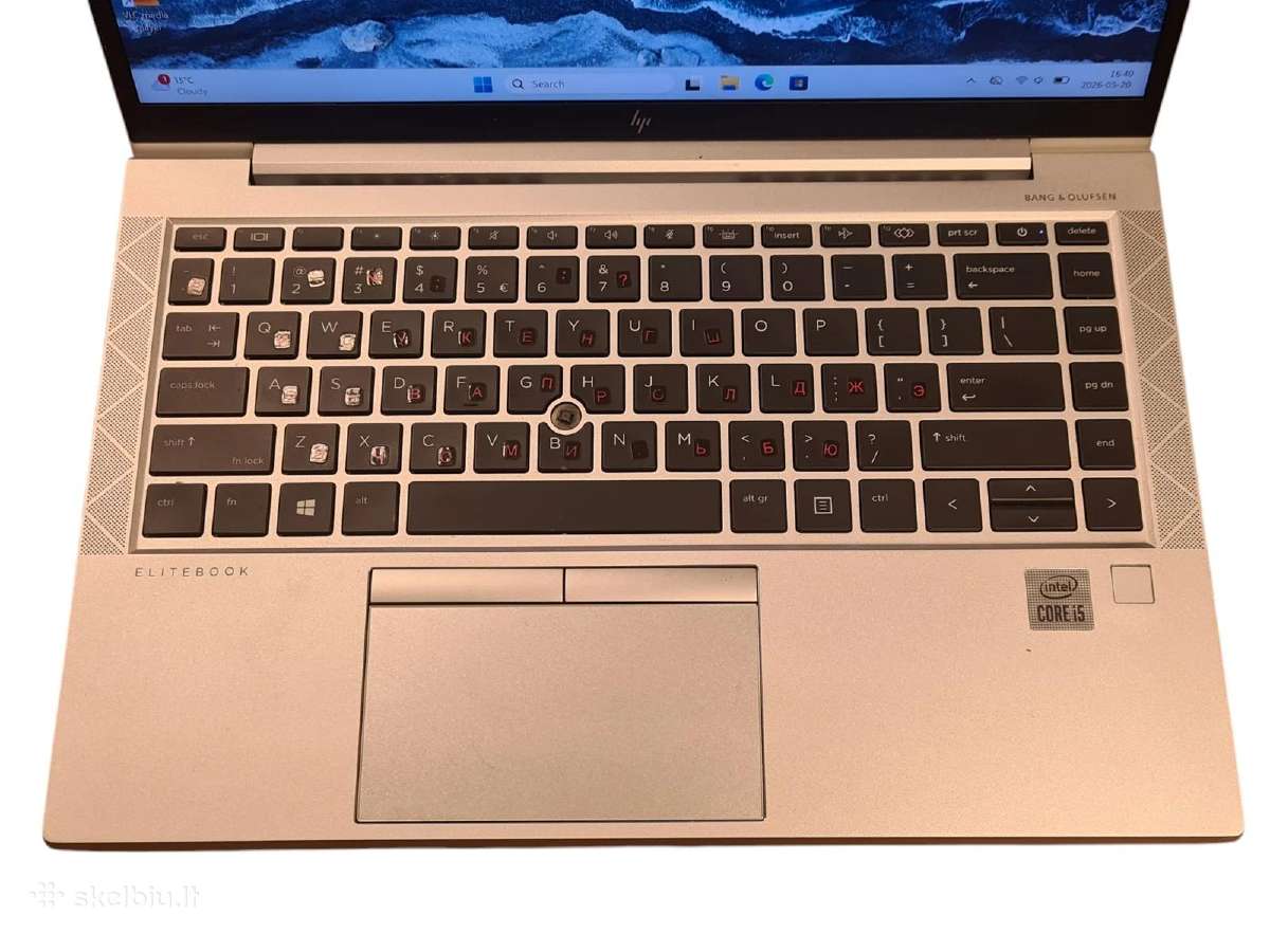 Hp Elitebook 840 G8 – Intel i5-1145g7 / 16/256gb - nuotraukos Nr. 5