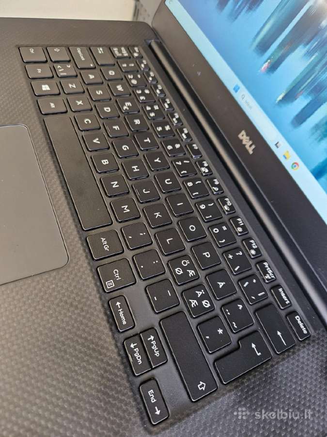 Dell Xps/15.6"/i7-7700hq /16r/256ssd/gtx 1050 4 GB - nuotraukos Nr. 3