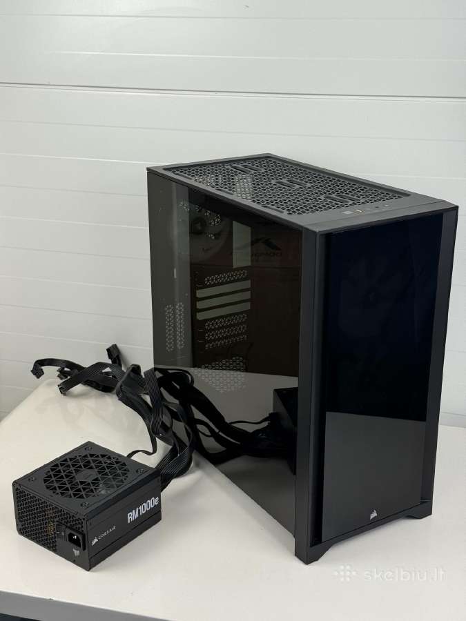 Corsair Rm1000e + Corsair case su 4fan
