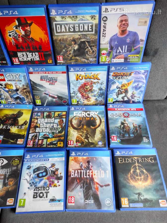 Playstation 4/5 žaidimai - nuotraukos Nr. 3