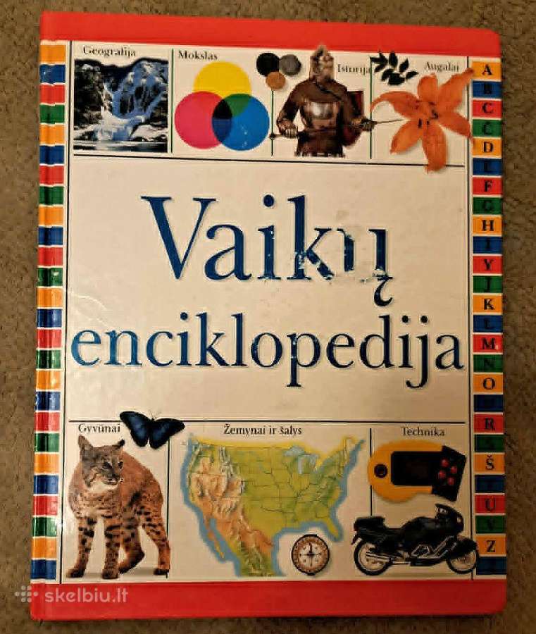 Vaikų enciklopedija. Claire Llewellyn