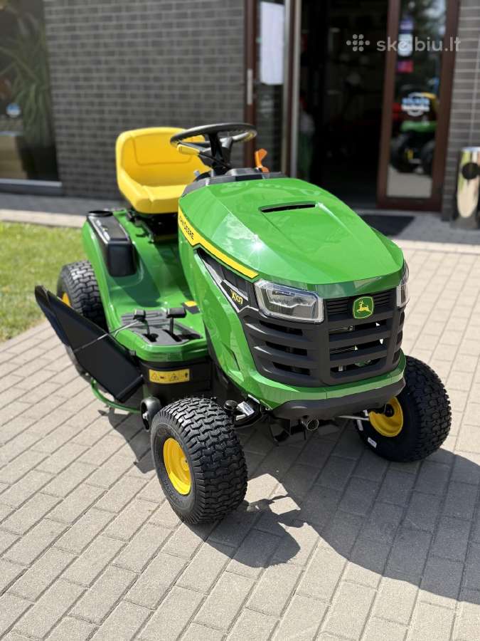 John deere x107 Geriausia kaina! - nuotraukos Nr. 12