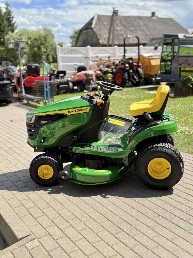 John deere x107 Geriausia kaina! - nuotraukos Nr. 8