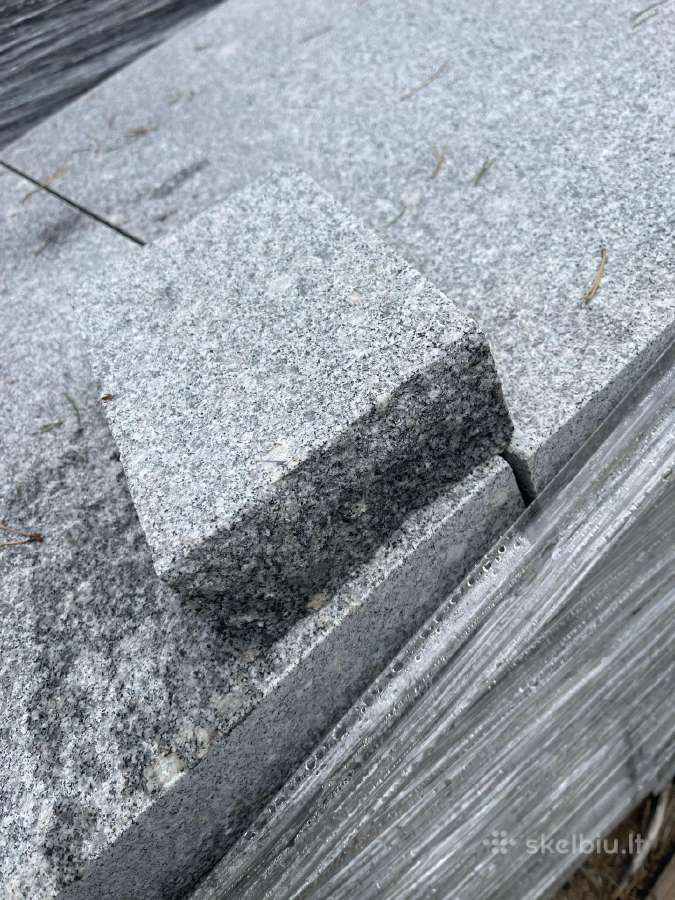 Natūralaus granito plokštės 6 cm storio grindiniui - nuotraukos Nr. 2
