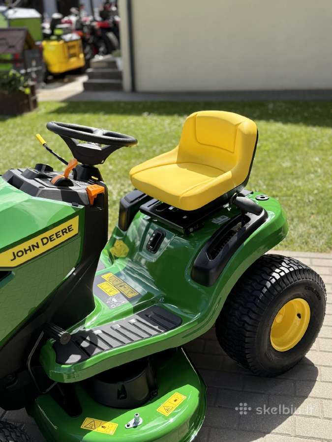 Sodo traktoriukas John Deere X107 .Akcija. - nuotraukos Nr. 14