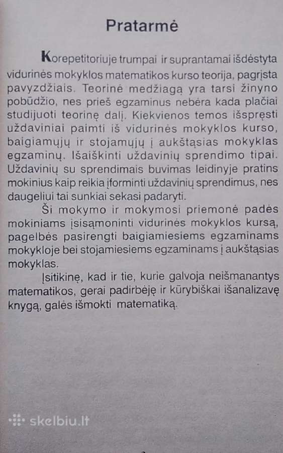 Matematikos korepetitorius - nuotraukos Nr. 3