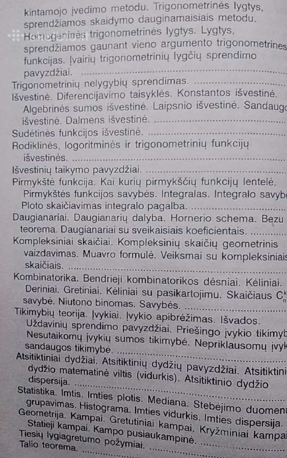 Matematikos korepetitorius - nuotraukos Nr. 6