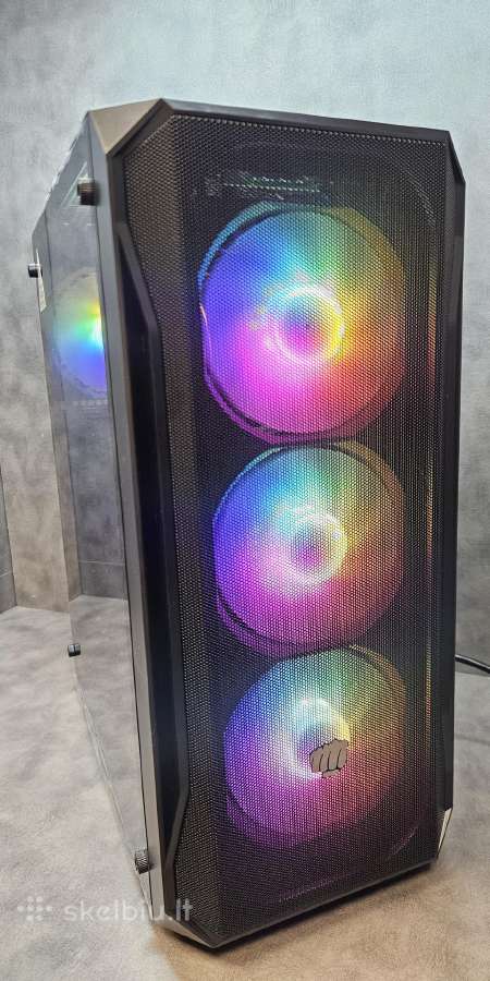 Žaidimų kompiuteris/ryzen5/16r/512ssd/rtx3060 12gb