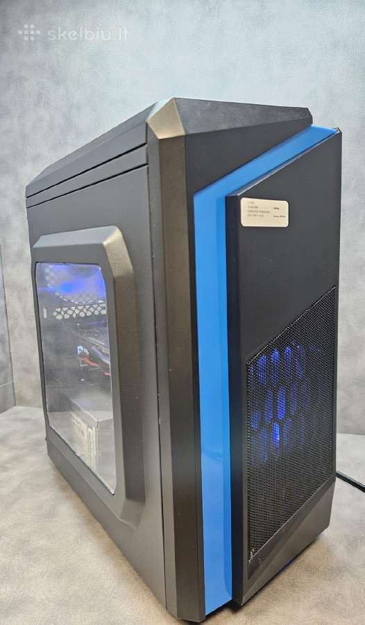Žaidimų kompiuteris/i7-3/256ssd+500hdd/16r/gtx1050