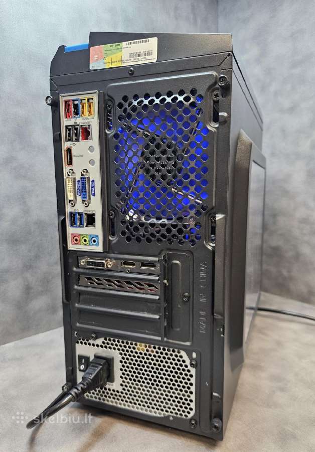 Žaidimų kompiuteris/i7-3/256ssd+500hdd/16r/gtx1050 - nuotraukos Nr. 4