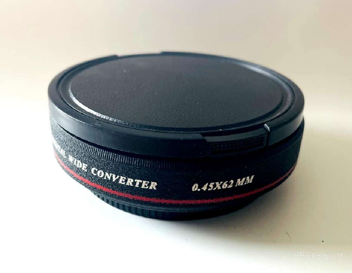 Plataus kampo konverteris Zomei Pro Mc 0.45x62mm - nuotraukos Nr. 2