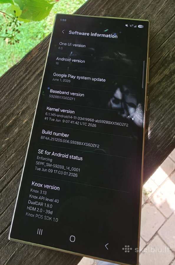 Samsung Galaxy S24 Ultra 512gb (smulkus defektas) - nuotraukos Nr. 3