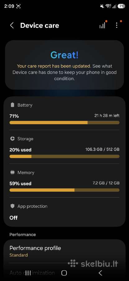 Samsung Galaxy S24 Ultra 512gb (smulkus defektas) - nuotraukos Nr. 15