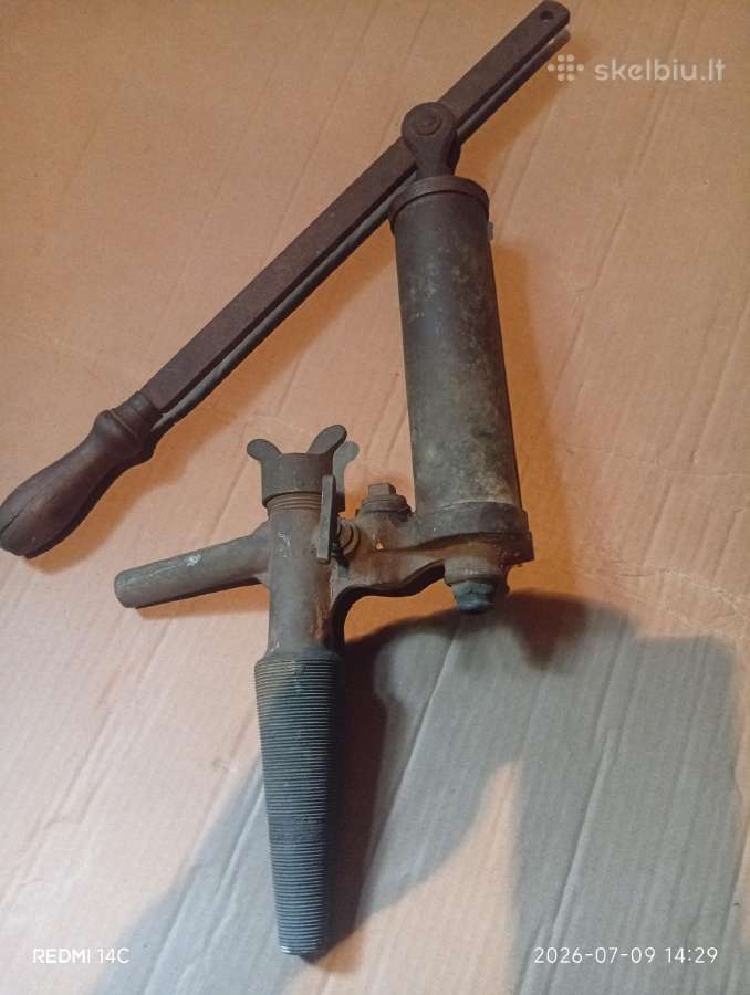 Senovine alaus pompa iš statines550€