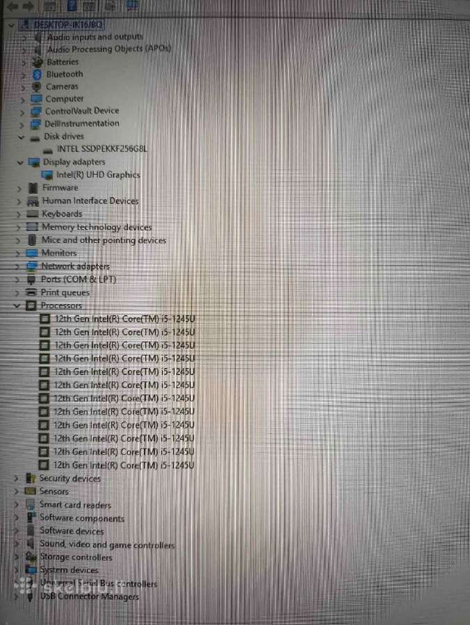 Latitude 15.6 Ips i5-1245u 16gb 256gb SSD 20% - nuotraukos Nr. 5
