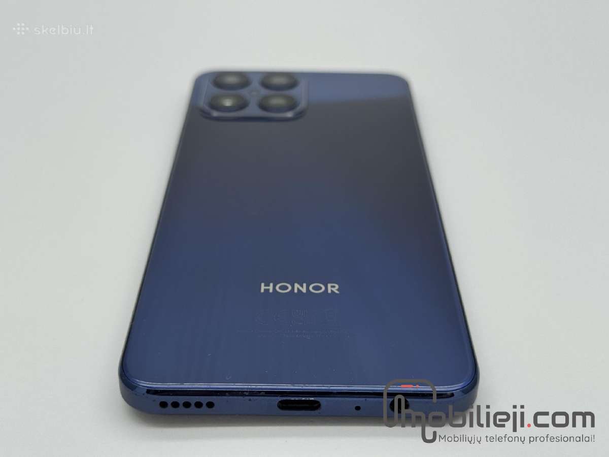 Puikios būklės Huawei Honor X8 Tfy-lx1 128gb Blue - nuotraukos Nr. 3