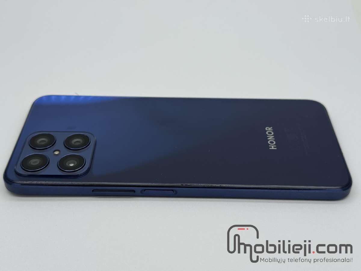 Puikios būklės Huawei Honor X8 Tfy-lx1 128gb Blue - nuotraukos Nr. 4