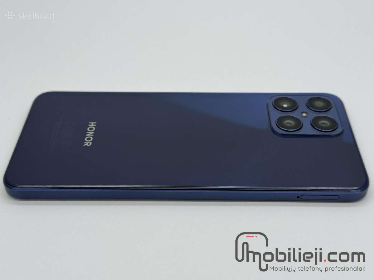 Puikios būklės Huawei Honor X8 Tfy-lx1 128gb Blue - nuotraukos Nr. 5