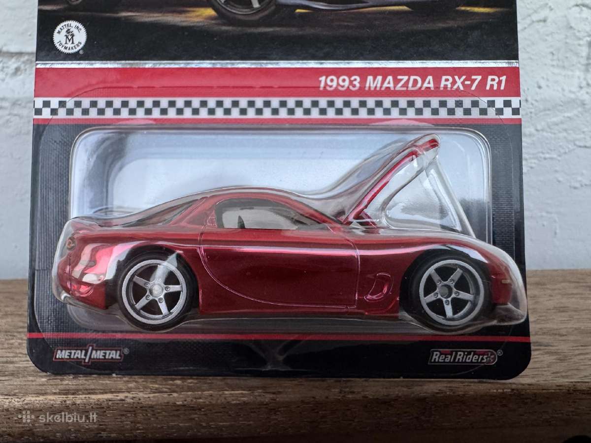 Hot wheels Rlc Mazda rx-7 ir Ford Mustang - nuotraukos Nr. 3