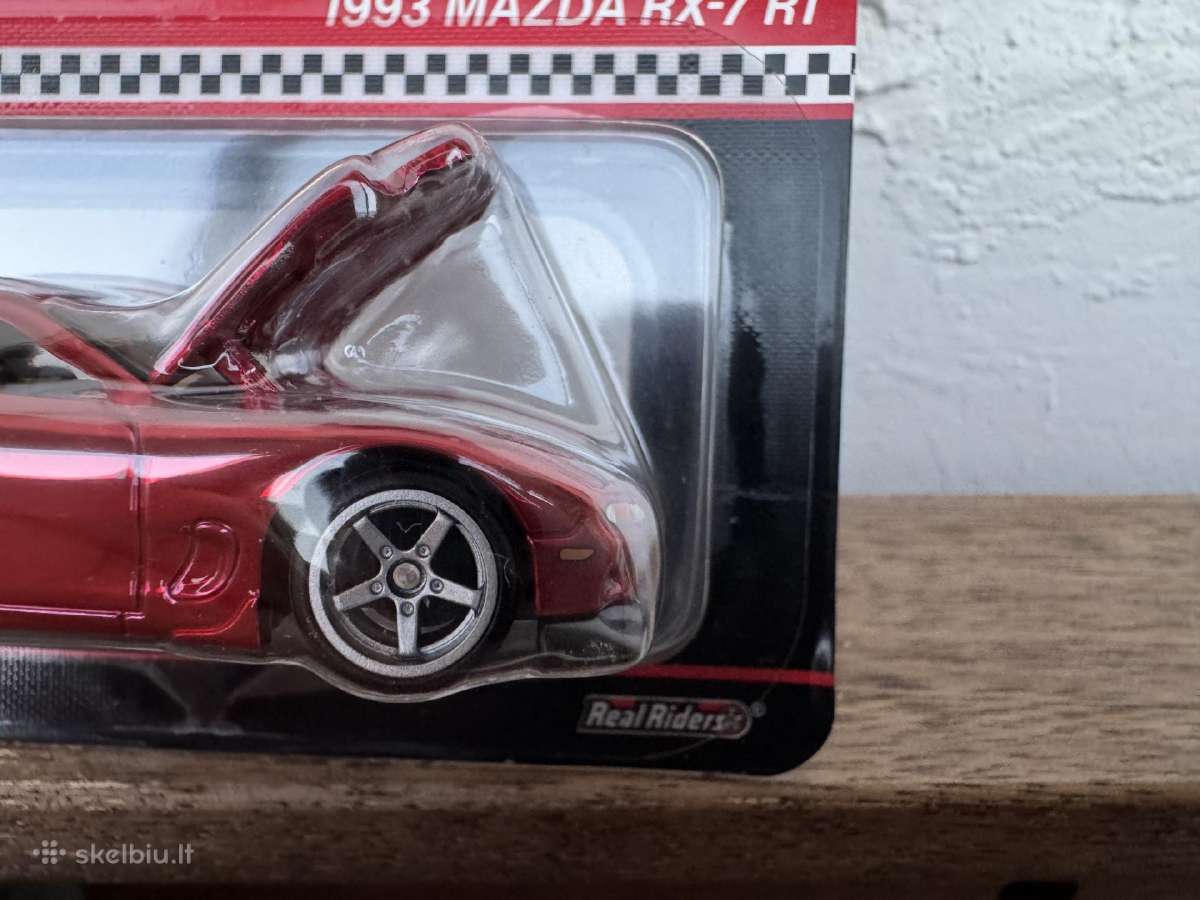 Hot wheels Rlc Mazda rx-7 ir Ford Mustang - nuotraukos Nr. 4