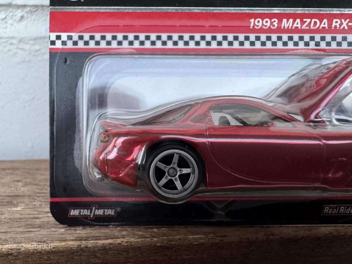 Hot wheels Rlc Mazda rx-7 ir Ford Mustang - nuotraukos Nr. 5