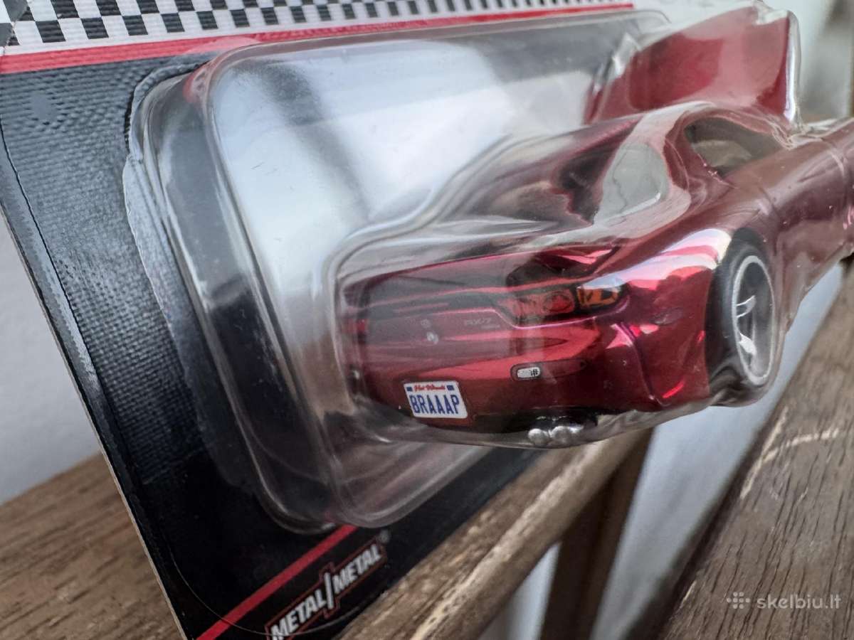 Hot wheels Rlc Mazda rx-7 ir Ford Mustang - nuotraukos Nr. 6