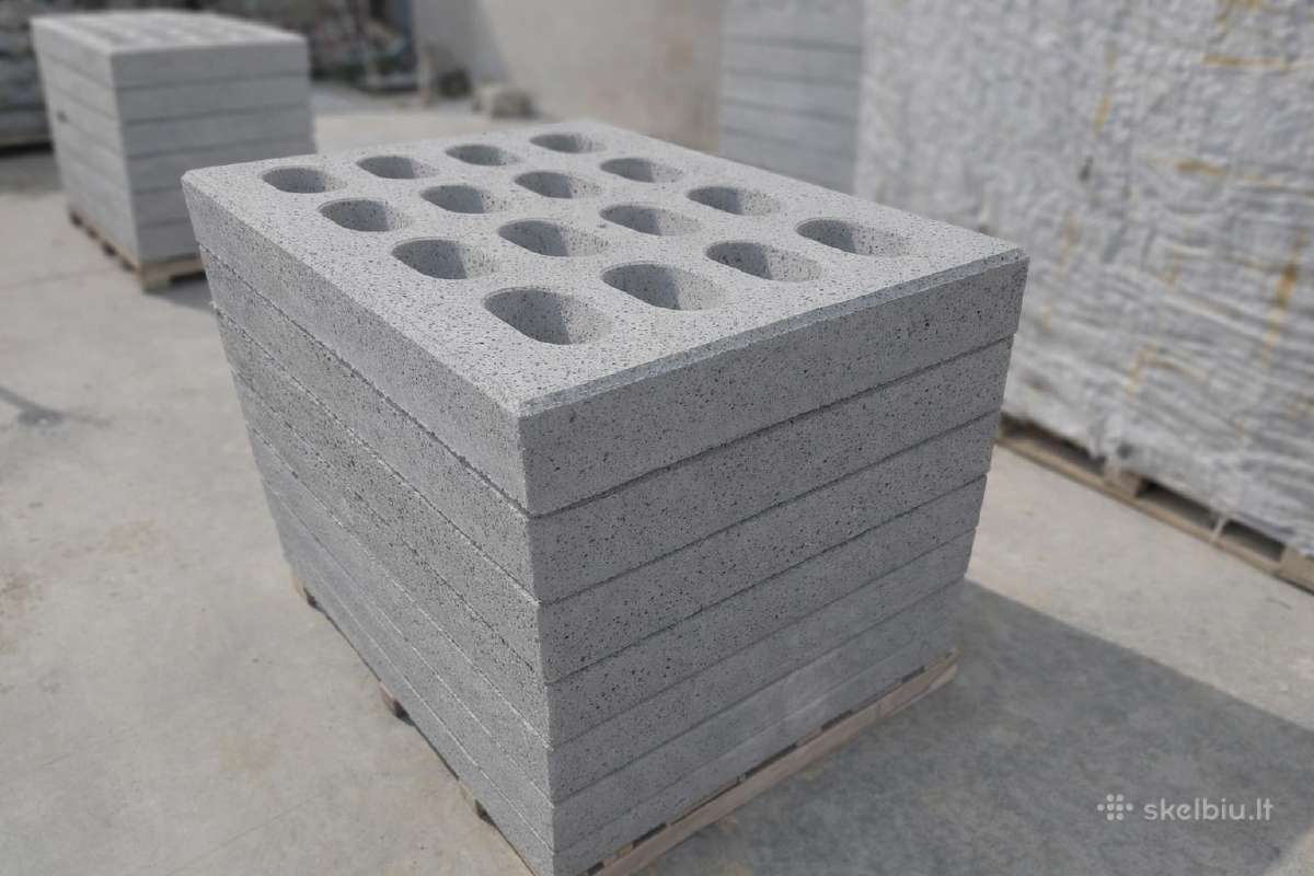 Ažūrinės gelžbetoninės kelio plokštės 100x75x12,5
