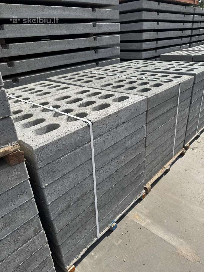 Ažūrinės gelžbetoninės kelio plokštės 100x75x12,5 - nuotraukos Nr. 3