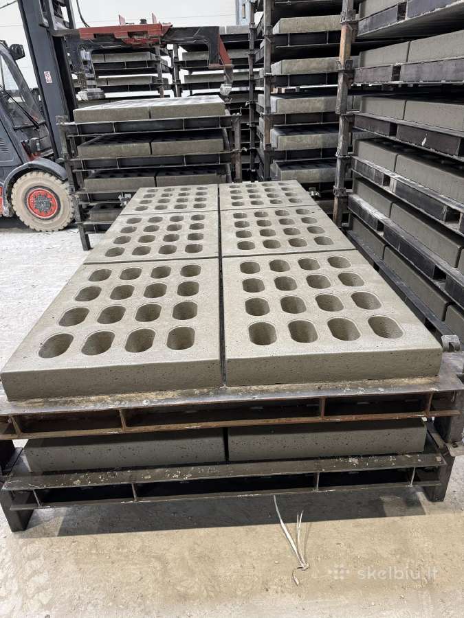 Ažūrinės gelžbetoninės kelio plokštės 100x75x12,5 - nuotraukos Nr. 6