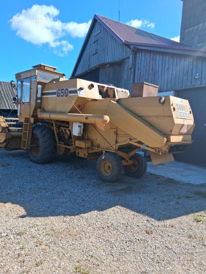 Kombainas sampo 650