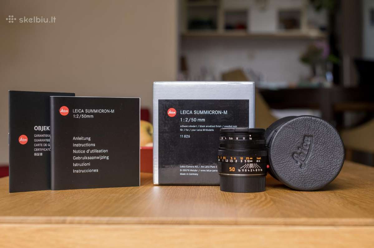 Leica summicron M 50mm f/2