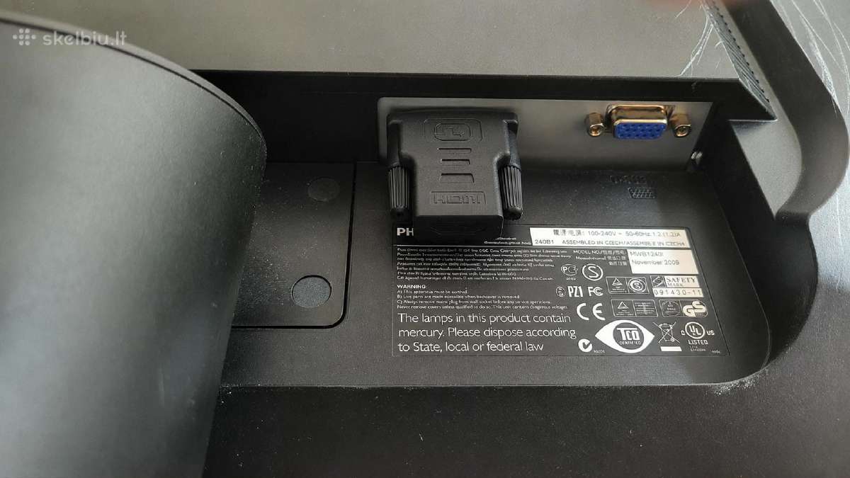 Philips 240b1 24" Full HD - nuotraukos Nr. 3