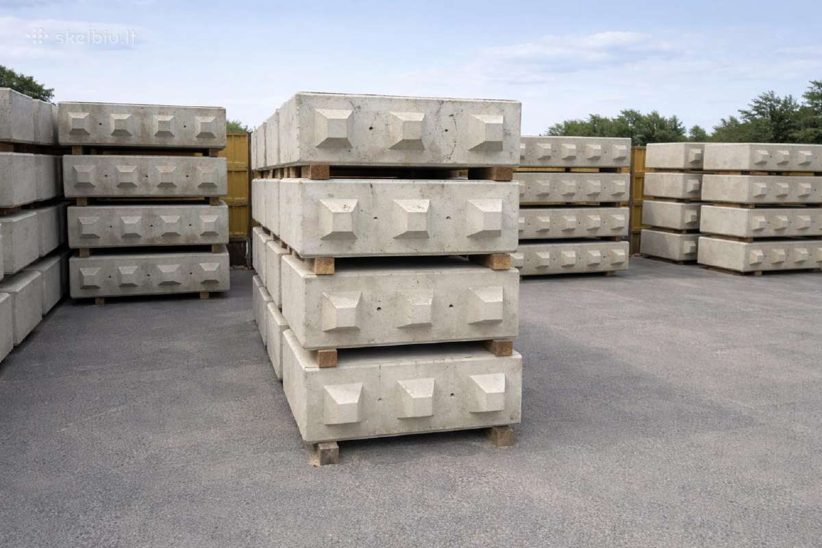 Betoniniai blokai moduliniai lego tipo blokas - nuotraukos Nr. 4
