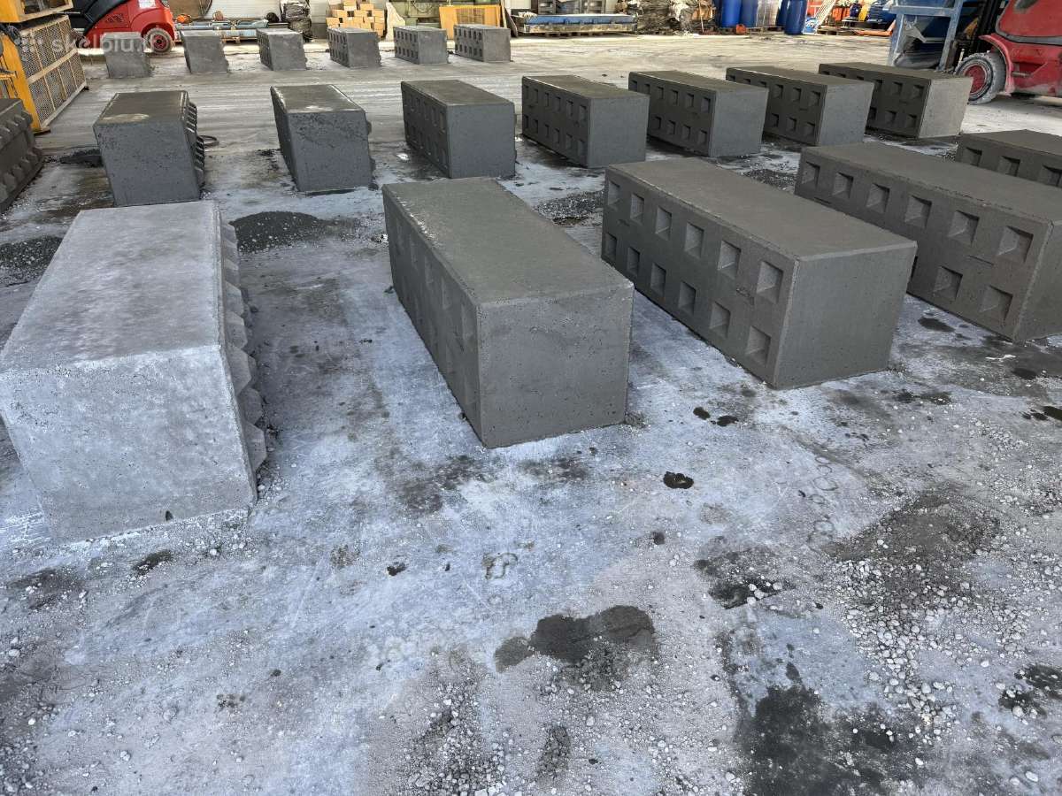 Betoniniai blokai moduliniai lego tipo blokas - nuotraukos Nr. 7