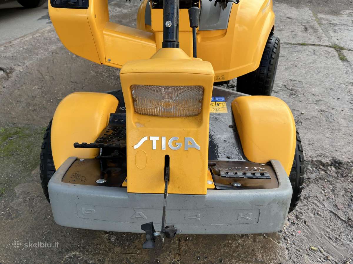 Sodo traktoriukas stiga president 14 - nuotraukos Nr. 6
