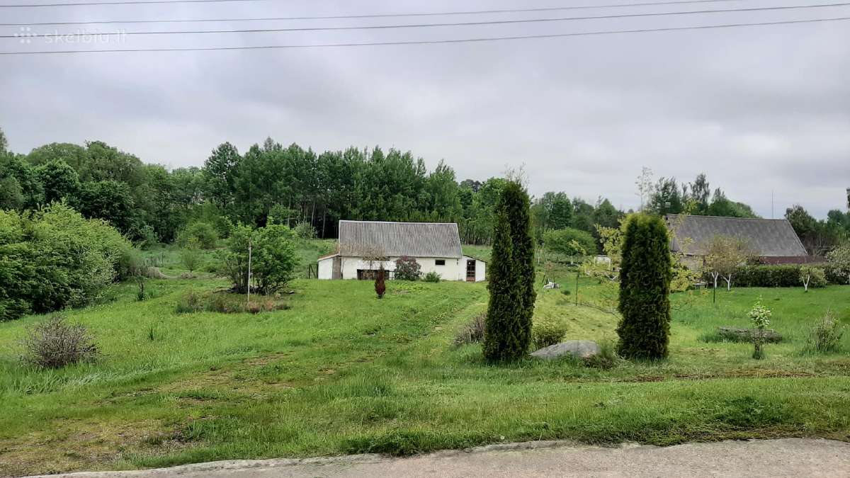 Sklypas su pastatu Kalviuose, Kaišiadorių r.
