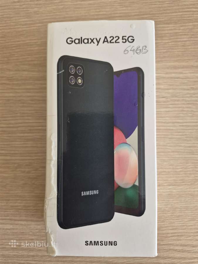 Samsung Galaxy A22 5G 64 GB (Naudotas)