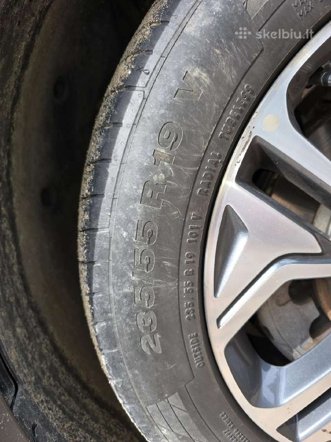 R19 Hyundai originalus ratlankiai su padangomis. - nuotraukos Nr. 2