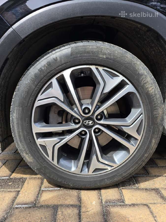 R19 Hyundai originalus ratlankiai su padangomis. - nuotraukos Nr. 3