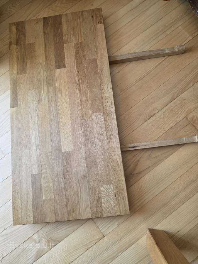 Prasiilginantis klijuoto medžio valgomasis stalas - nuotraukos Nr. 7